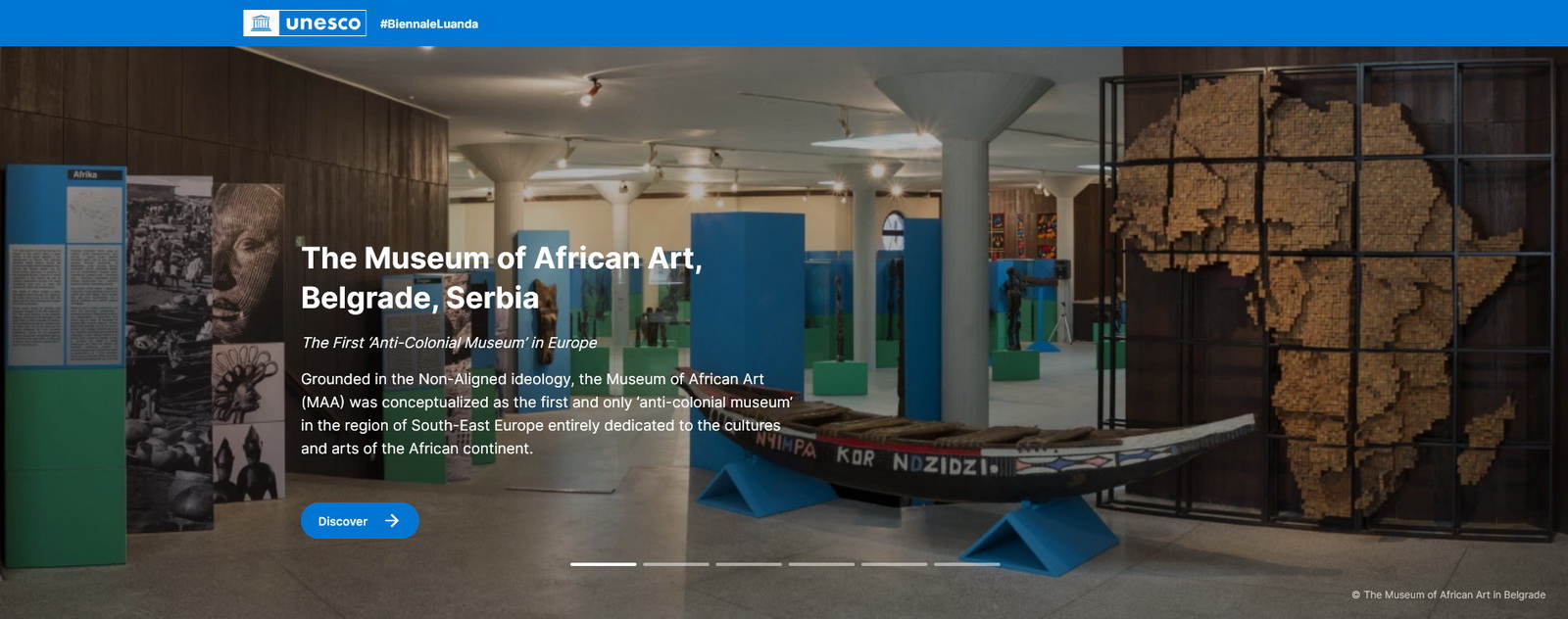 Muzej afričke umetnosti na Bijenalu u Luandi